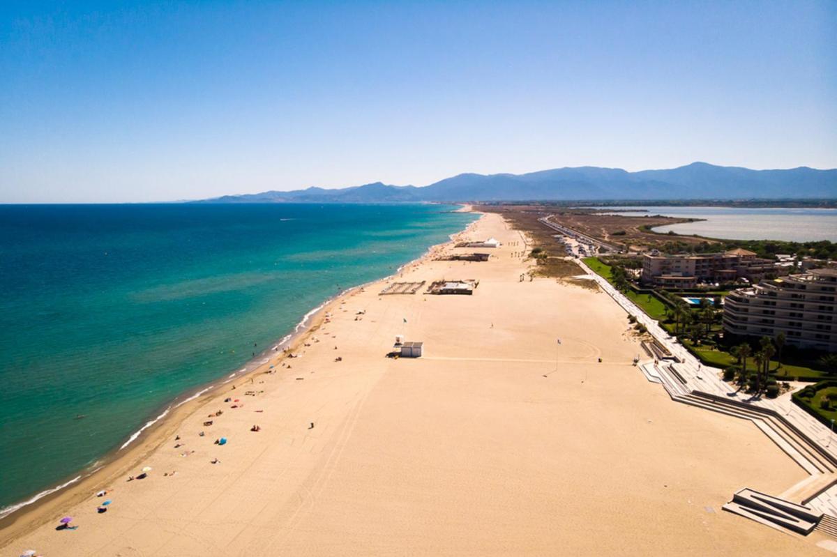 Superbe T2 Vue Mer Avec Ascenseur Canet-en-Roussillon Buitenkant foto